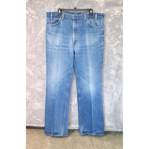 Levi's Other - Vintage 1981 Levi's Orange Tab 517 USA Made‎ Bootcut Jeans Distressed Fade 42x34